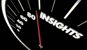 insights intelligence information speedometer measure results 3d illustration