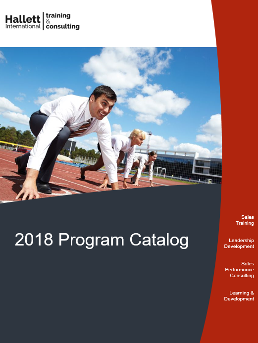 brochure of training program catalog